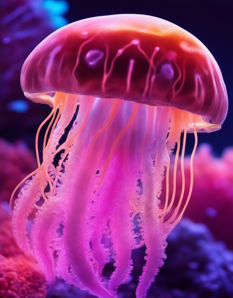KREA AI - ultra-detailed 3d rendering of a majestic transluc...