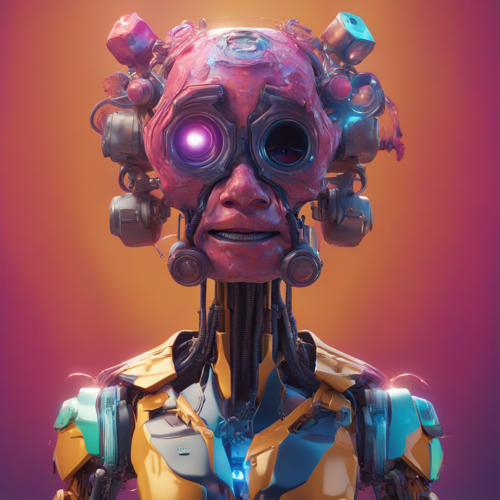 KREA AI ((cymk, nft style art, in the highest resolution