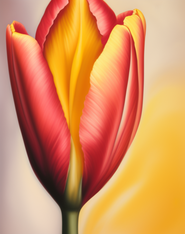 KREA AI a Beautiful Tulip Female genitalia by O'Ke...