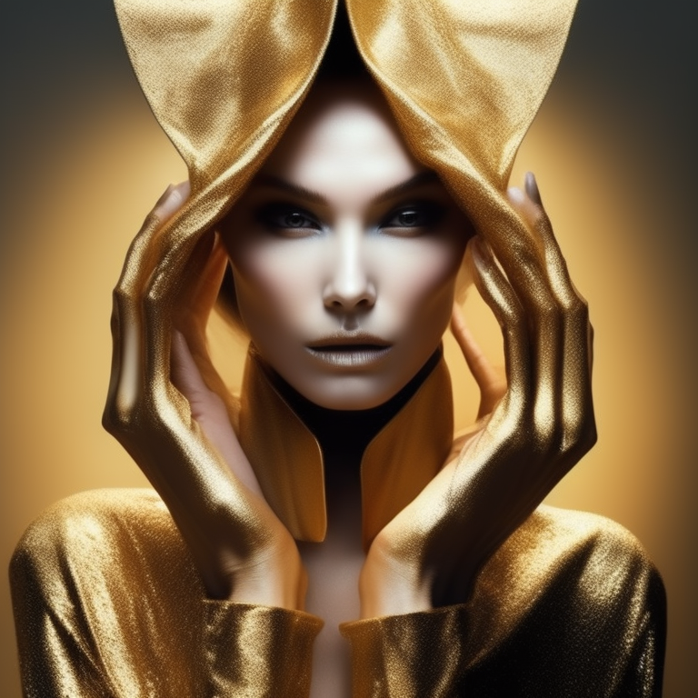 KREA AI perfect human, divine, alien, long fingers, elegan...