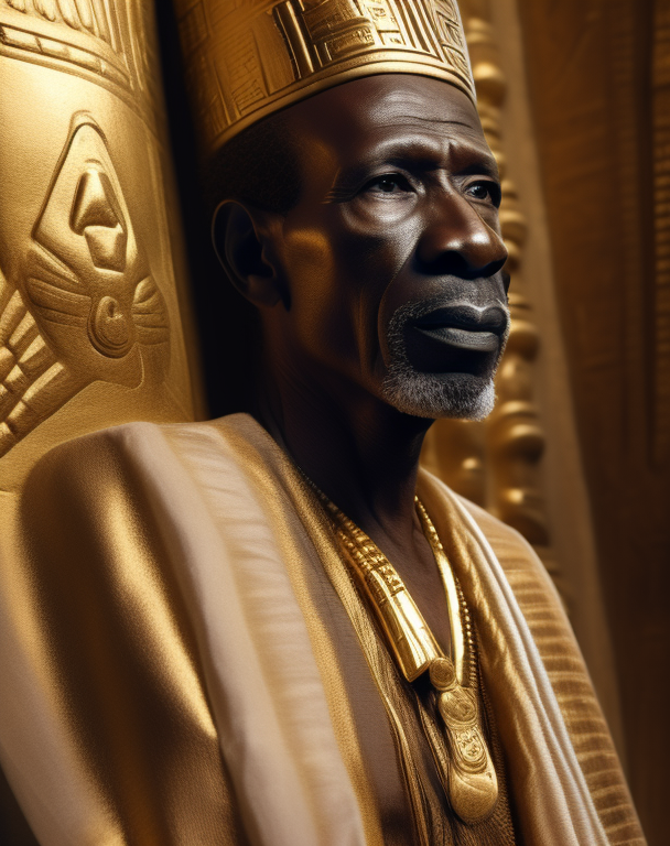KREA AI ultra realistic portrait of Cheikh Anta Diop next