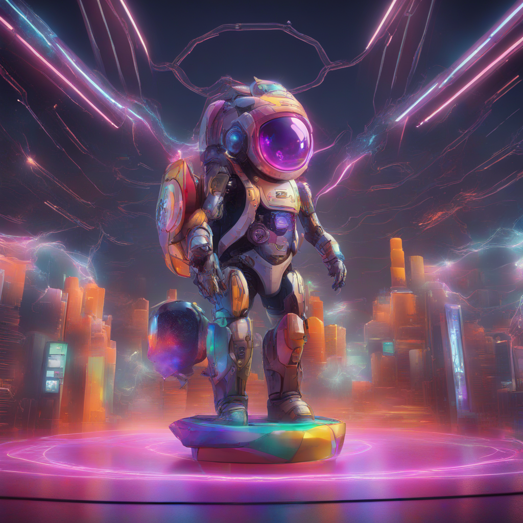 KREA AI ((cymk, nft style art in the highest resolution an...